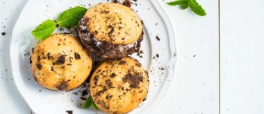 Cookie Sandwich med smak av kanelbulle