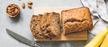 Bananbrød med smak av