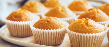 Saffransmuffins med banan