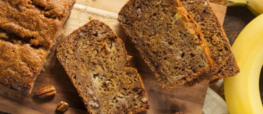 Bananbrød med smak av