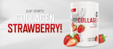 Maukas uutuus: XLNT Sports Collagen Strawberry