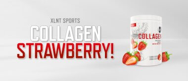 Smakrik nyhet: XLNT Sports Collagen Strawberry