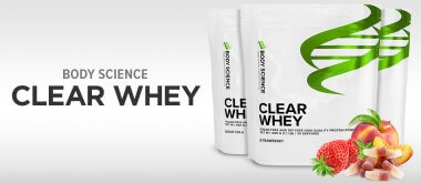 Body Science Clear Whey – den nya generationens proteinpulver